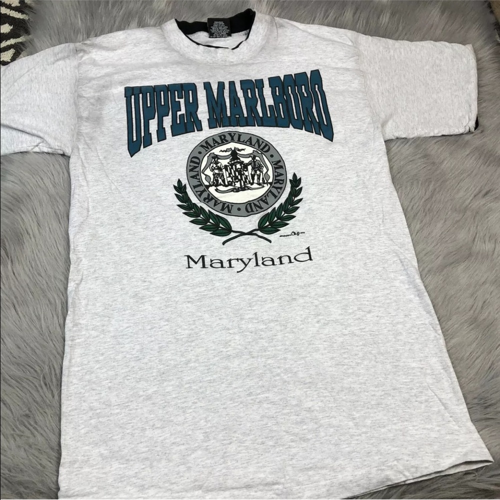 Vintage 1992 Upper Marlboro Maryland T Shirt